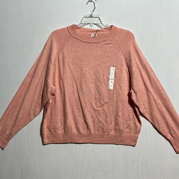 NWT A new day‎ coral long sleeve fall sweater size XXL - Picture 1 of 7